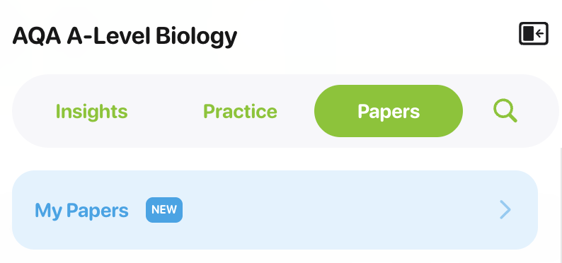 Step 1: Go to the Papers section